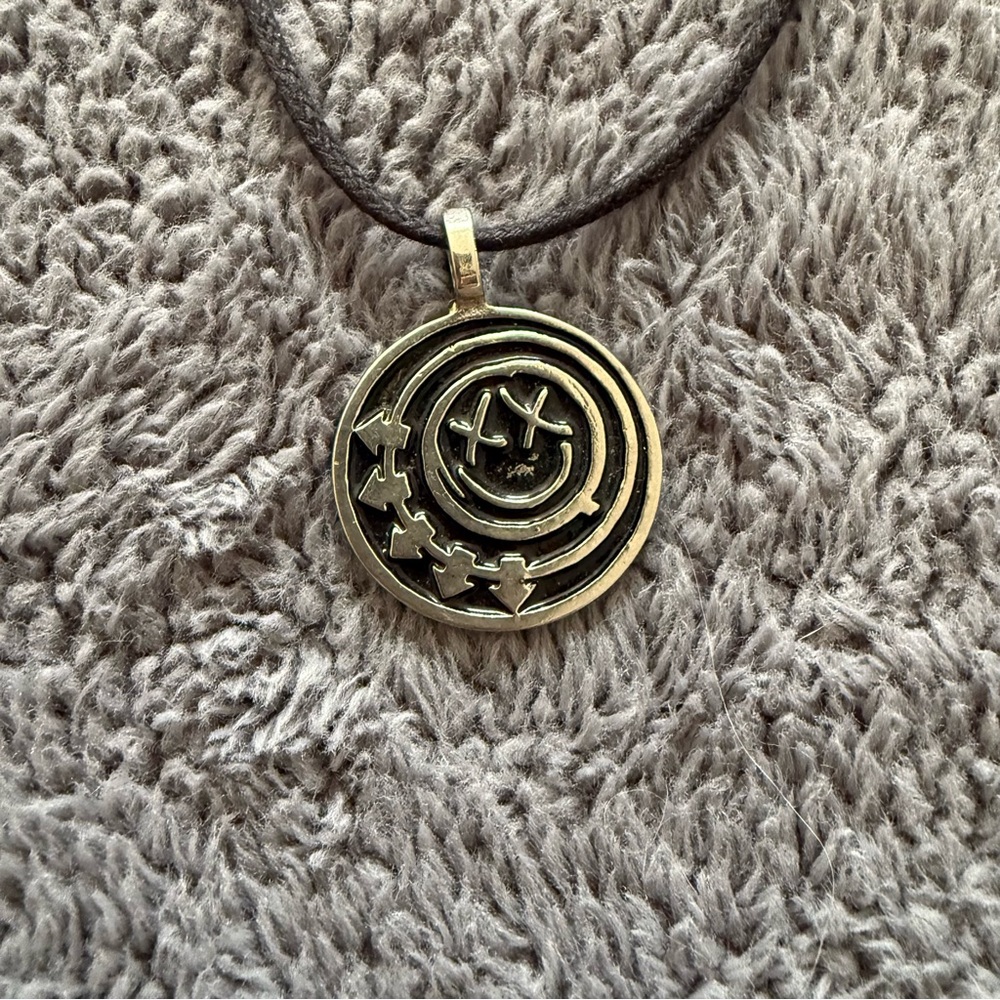 Blink 182 Reversible Steel Adjustable Necklace Unisex